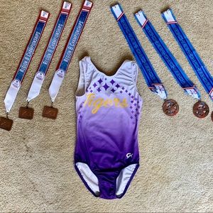 GK LSU Tigers Gymnastic Leo